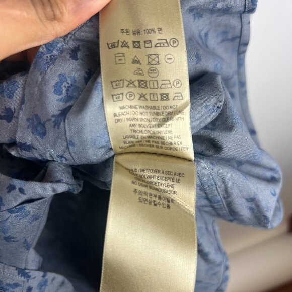 Burberry Button Down Floral Shirt - Picture 7 of 8